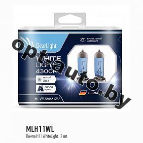 Автолампы Clearlight H11 12V-55W WhiteLight (2 шт.) (MLH11WL)