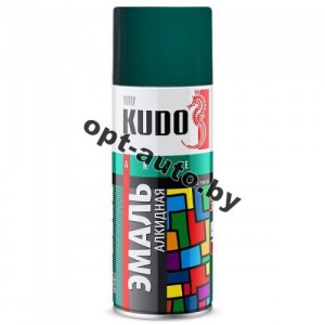 Краска Зеленая KUDO KU-1007 520мл аэрозольная (42874)