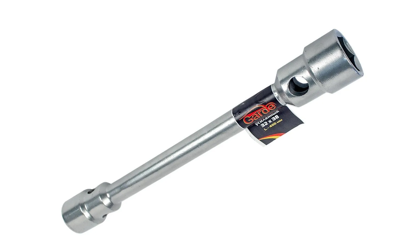 Ключ баллонный 32х33 L-400мм труба 25мм Garde KB3233 усиленный (30329)