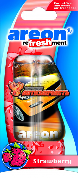 Ароматизатор гель AREON AUTO Клубника