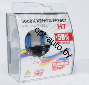  YAMAHATO 7  12v 55w +50% Xenon Effect 5000k  2 . ()