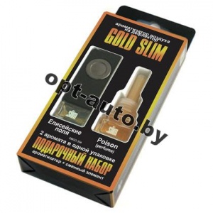    "GOLD SLIM"   + Poison perfume SMGD-304  