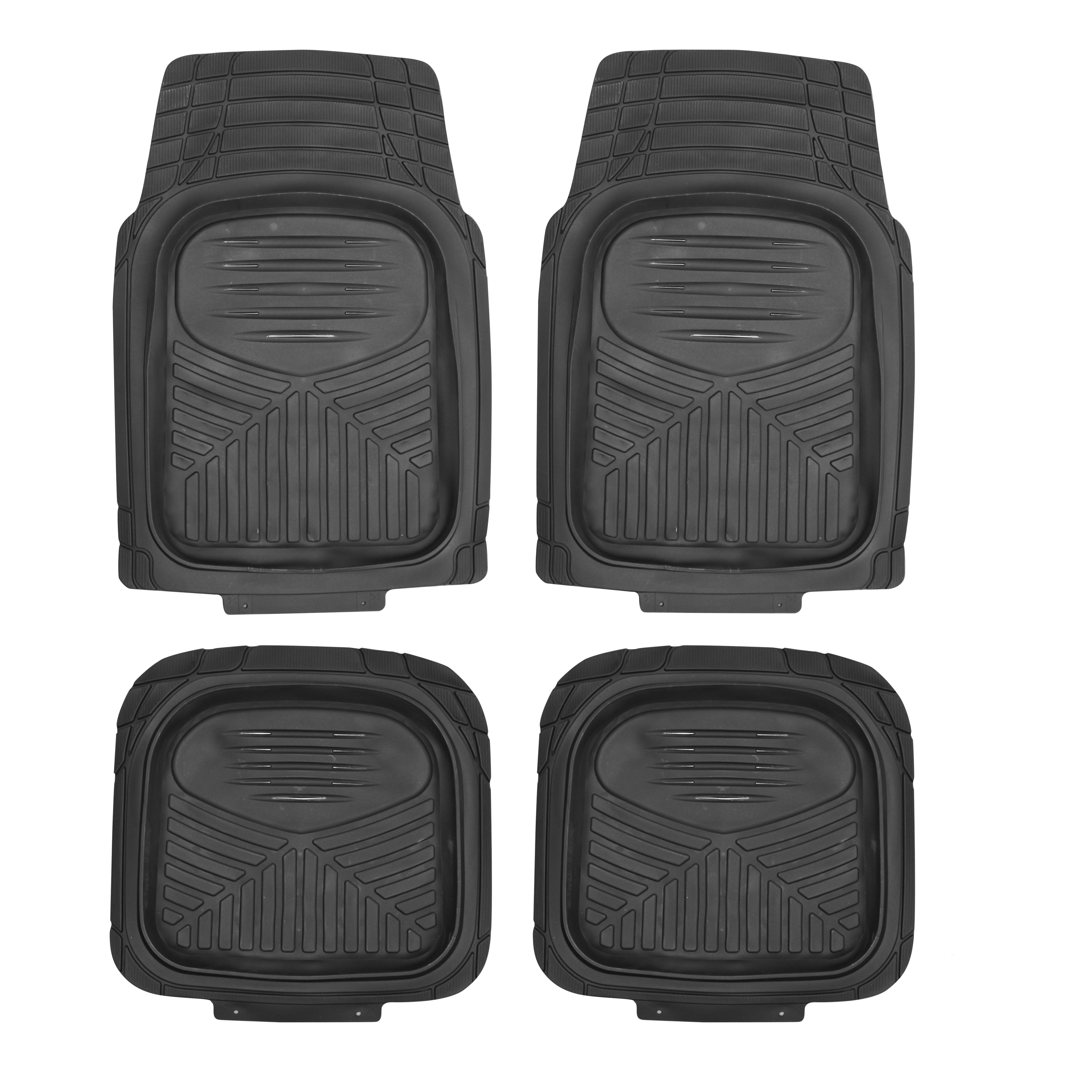 Коврик PSV ACAZAR TS1863P-4 P (4ч) 73x51 47х50 Черный (ХИТ ПРОДАЖ)