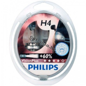  Philips  4 12v60/55w +60% VisionPlus  2 .