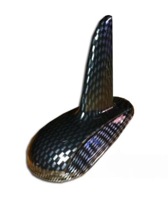 Антенна "HJ-699CA" автомобильная, декоративная, карбон (Поплавок)