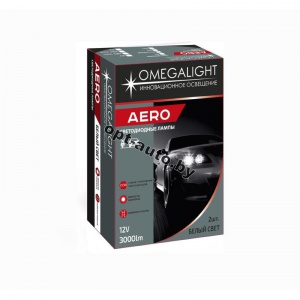 Светодиодные лампы LED Omegalight Aero H8/H9/H11 3000lm (1шт) 