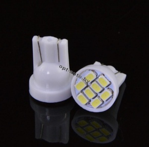 Светодиод №15 б/ц - 8 диодов (Т10-1206-8 SMD)