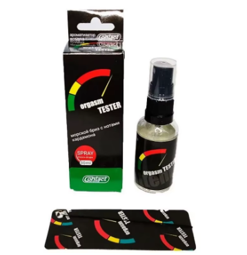 Ароматизатор елка + спрей 30мл Contex ORGASM TESTER