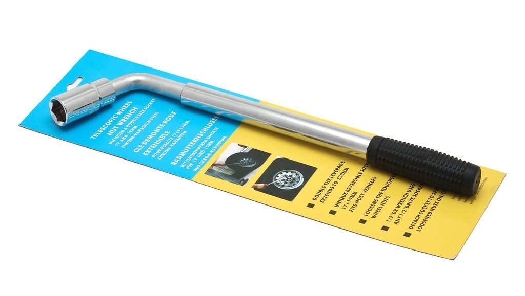 Ключ баллонный телескопический 17*19 мм (блистер)