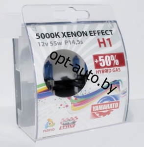  YAMAHATO 1  12v 55w +50% Xenon Effect 5000k  2 . ()