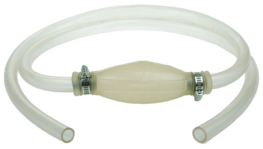 Шланг груша для перекачки топлива силикон прозрачный