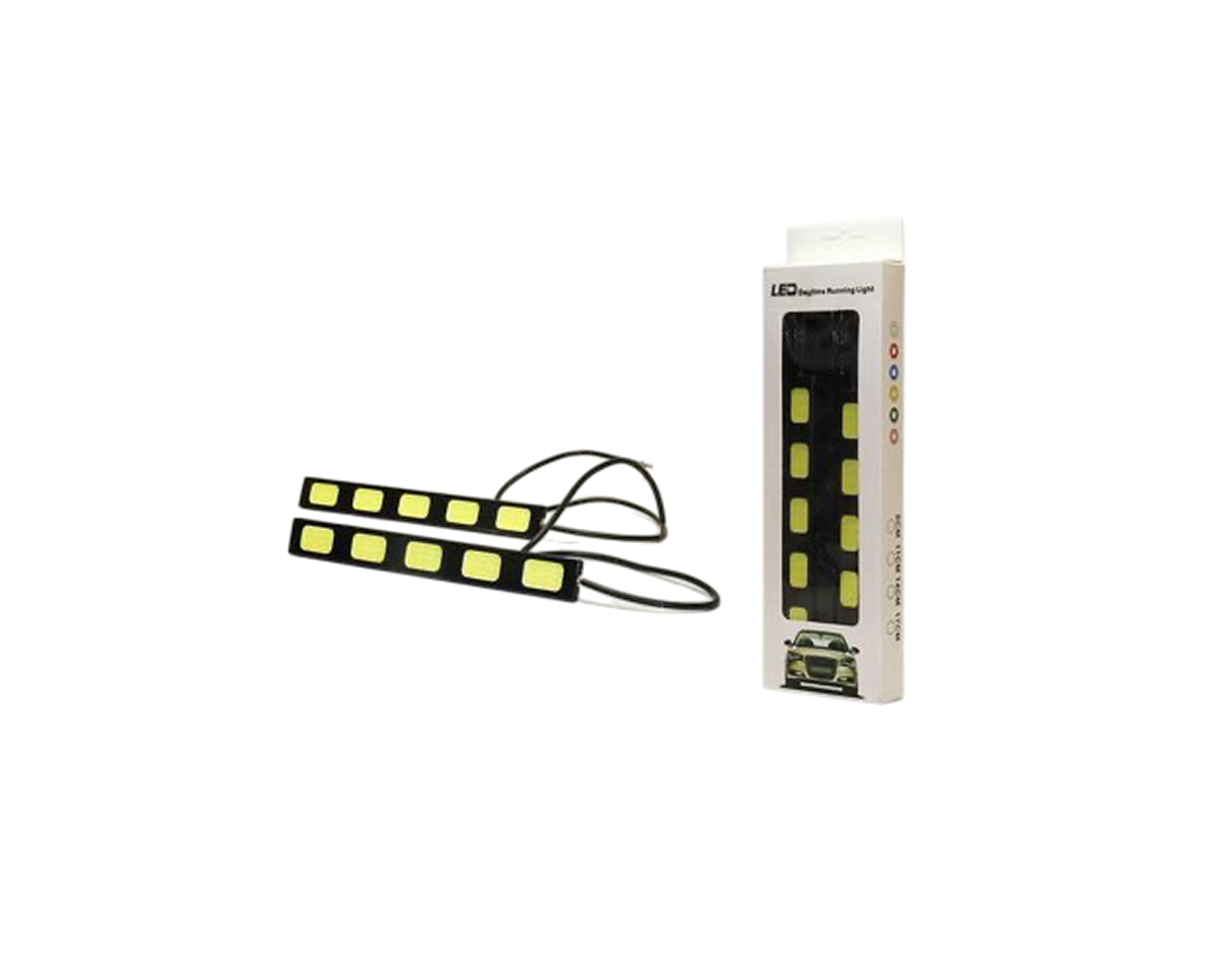 Ходовые огни DRL-18см, 12V 6 Вт, COB, 2х6 диодов (1218к)