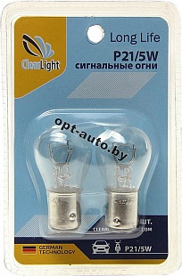  Clearlight P21/5W 12V BAY15D ( 2 .)