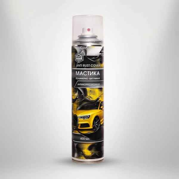 Антикоррозийная мастика Битумная AGAT 400 мл (аэрозоль) FD0101