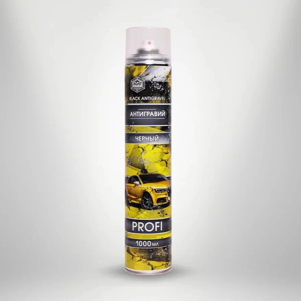 Антикоррозийное покрытие Антигравий AGAT PROFI черный 1000мл (аэр) SL0104