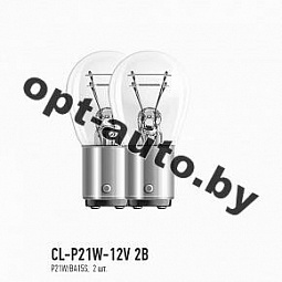  Clearlight P21W 12V BA15S ( 2 .)