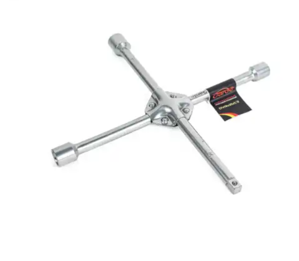 Ключ баллонный крестовой 17x19x21x1/2 под квадрат усиленный Garde KB1404 (75382)