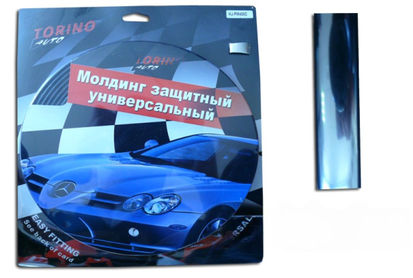 Молдинги на кузов а/м HJ-PM-780 хром 1,2см*8м