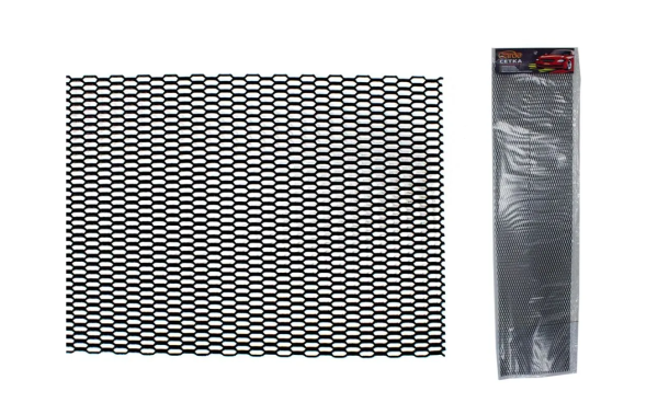 Сетка Sport Garde 1000х200 20х6 соты алюминий черная G20602B (21040)