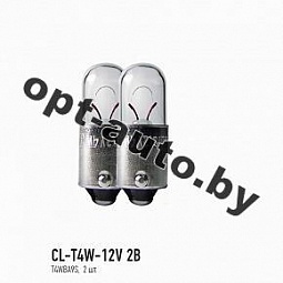  Clearlight T4W 12V BA9S ( 2 .)