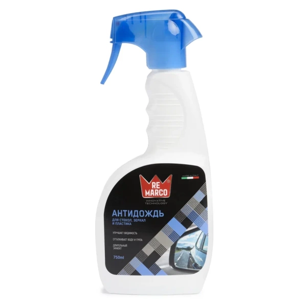 Антидождь RE MARCO средство для стекол и зеркал 750 мл (триггер) RM-865